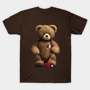 Teddy bear without a heart. Palm Angels T-Shirt